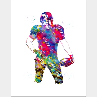 American Football Player Posters and Art